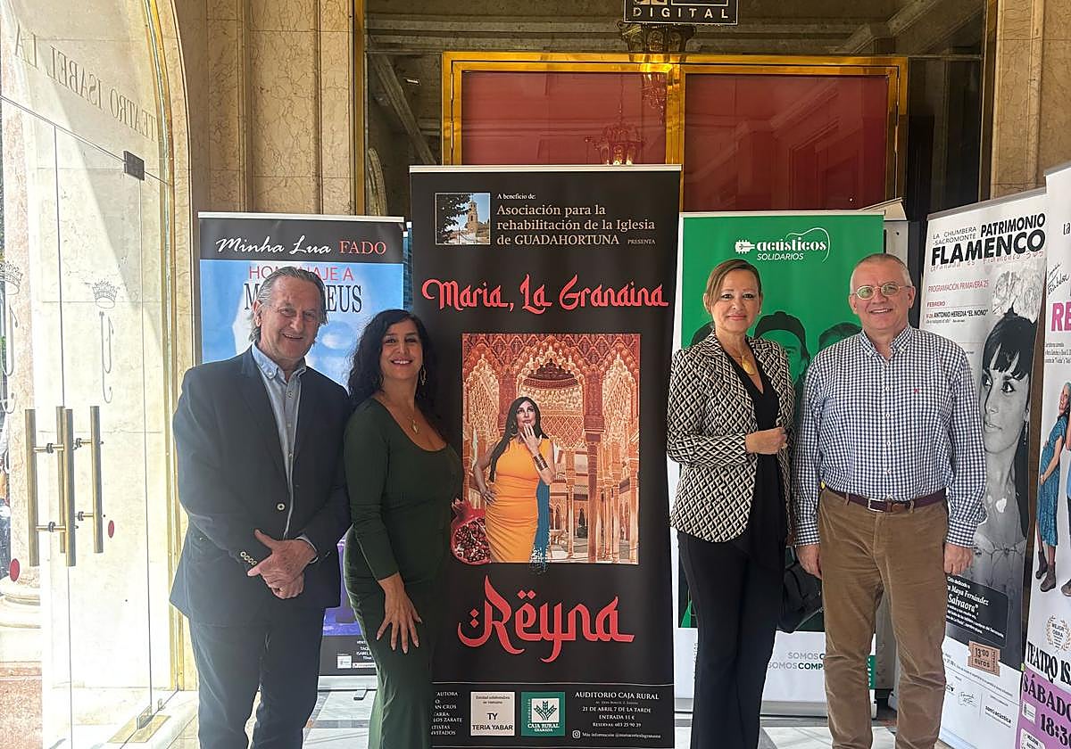 Espectáculo de María 'La Granaína' a beneficio de la rehabilitación de la Iglesia de Guadahortuna
