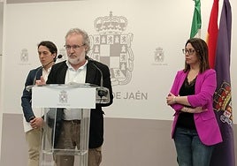 Rueda de prensa del equipo de Gobierno sobre el tranvía.