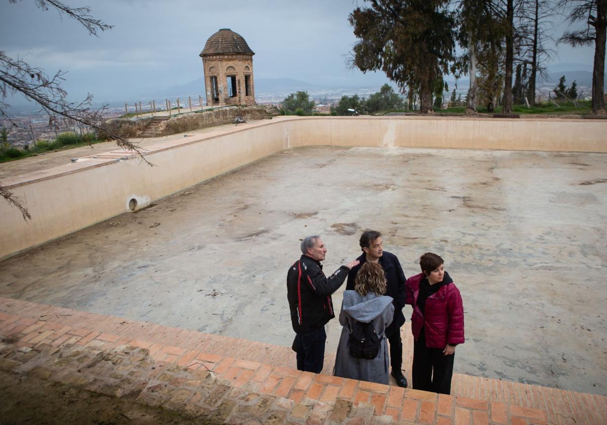 El estanque del gran visir de la Alhambra Ibn al-Jatib