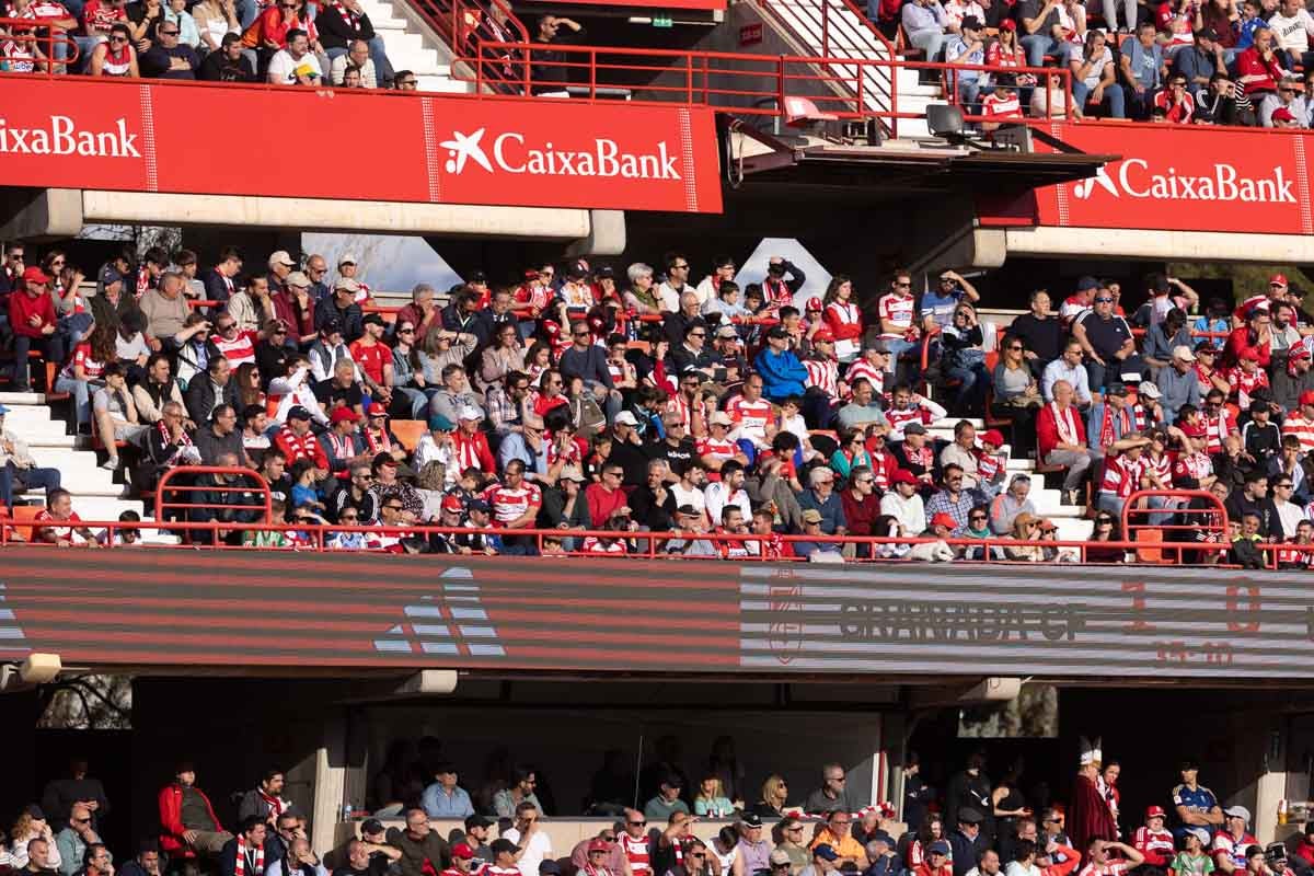 Encuéntrate en Los Cármenes durante el Granada-Almería