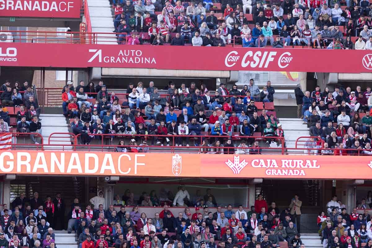 Encuéntrate en Los Cármenes durante el Granada-Almería