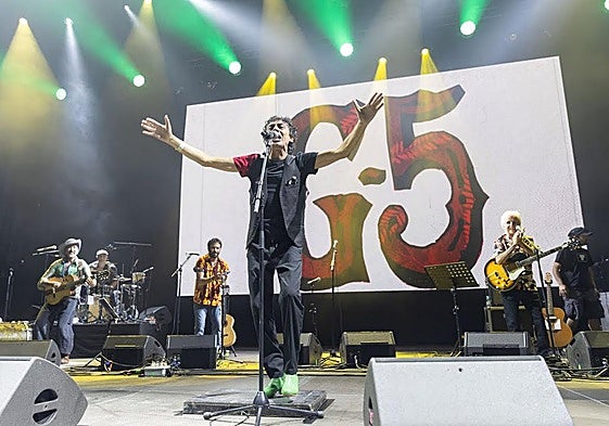 Actuación del grupo flamenco G5.