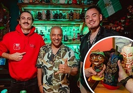 Adrián Gosalbez, Josefran Martins y Karim Bouraba.