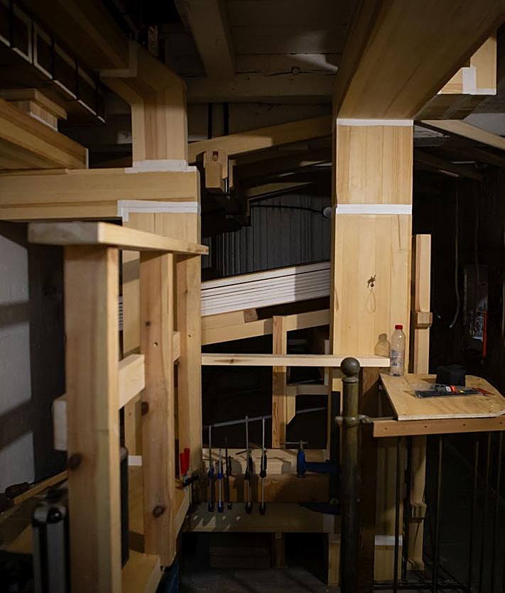 Imagen secundaria 2 - En las entrañas del Órgano de la Epístola de Catedral. 