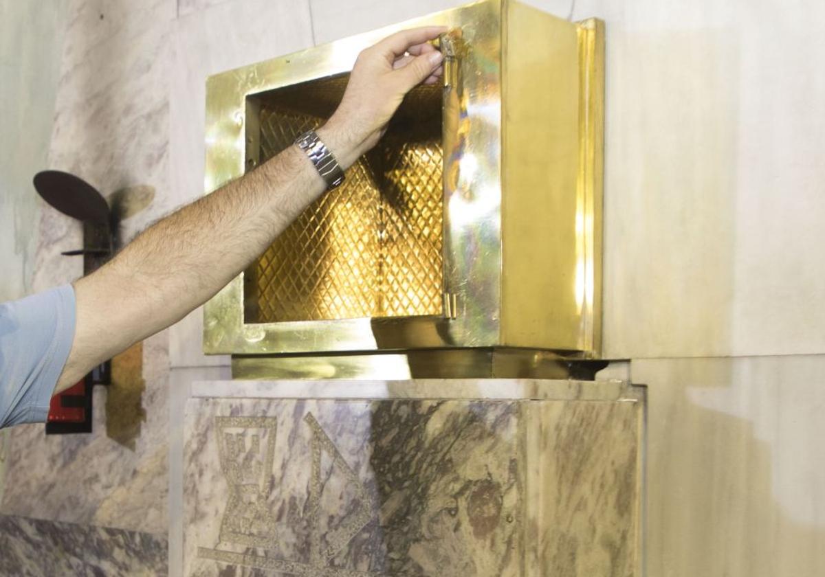 «En el robo no habían profanado el sagrario, que era lo que me preocupaba»