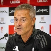 Fran Escribá comparece en sala de prensa.