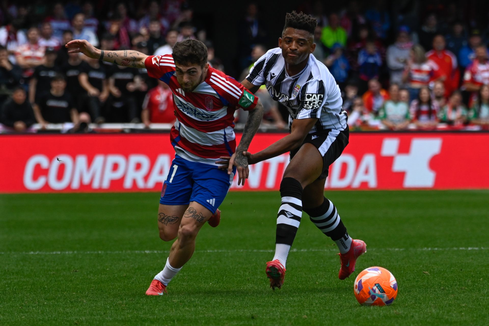 Las mejores imágenes del Cartagena - Granada CF