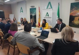 Reunión con la delegada de Salud.
