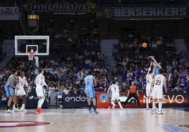 Un instante del Real Madrid - Morabanc Andorra.