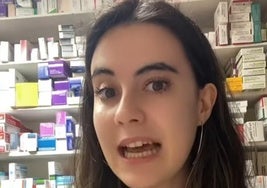 La farmacéutica Elena Monje habla sobre la lovastatina.