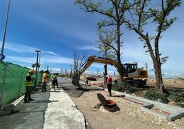 Avanzan las obras para que 31.000 granadinos puedan depurar sus aguas