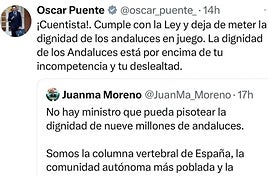 Óscar Puente redobla su ataque y llama cuentista al presidente de la Junta