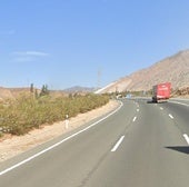 La joven estaban aparada a la altura de Mondújar en la A-44.
