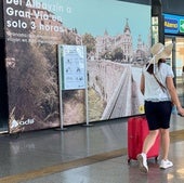 Una imagen de la estación de tren de Andaluces.