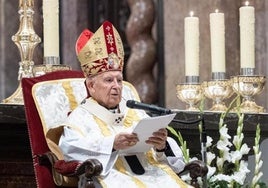 El exarzobispo de Granada, Antonio Cañizares.