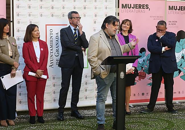 Un momento del acto de presentación de la feria.