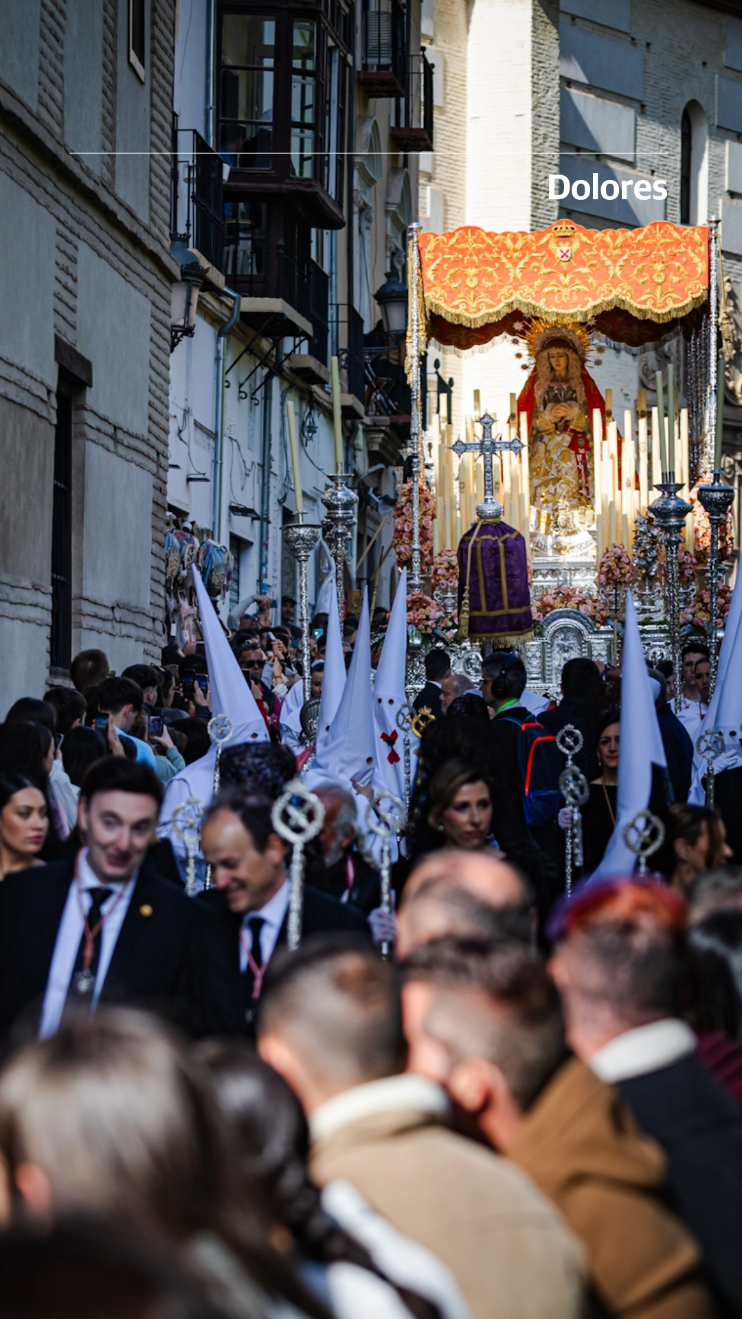 La foto más íntima de las 34 cofradías de Granada en Semana Santa