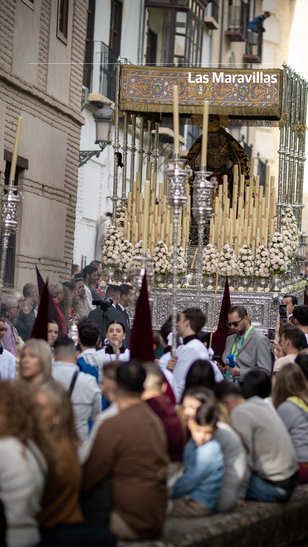 La foto más íntima de las 34 cofradías de Granada en Semana Santa