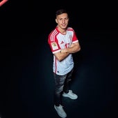 Bryan Zaragoza, tras su fichaje por el conjunto alemán.