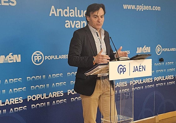 Agustín González, portavoz del PP.