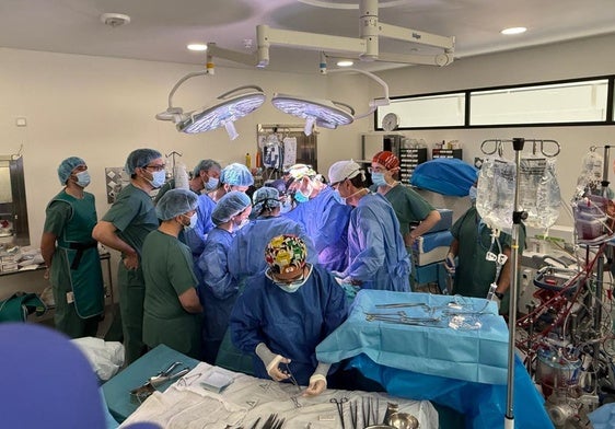 El Hospital Santa de Motril registra su primera donación cardiaca en asistolia controlada.