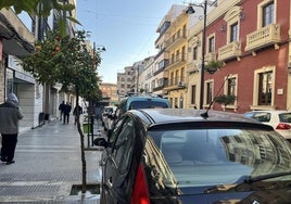 Vista de una de las calles principales de Loja.