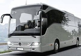 Imagen de archivo de un autobús.