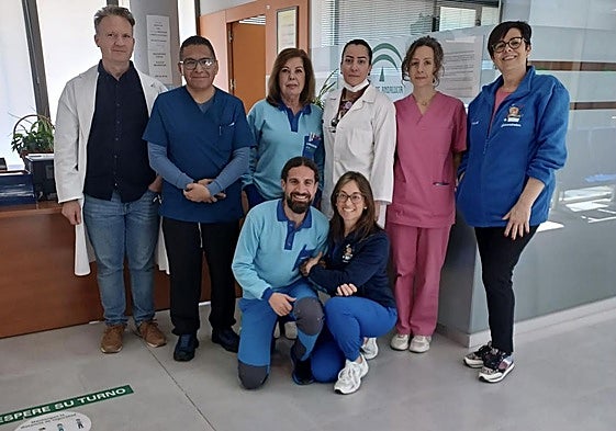 Profesionales que conforman el equipo sanitario.