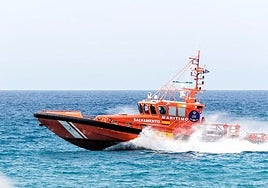 Embarcación de Salvamento Marítimo.