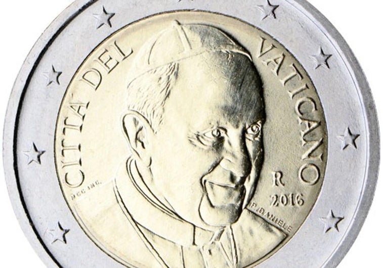Las monedas de euro y céntimos del Papa Francisco que tienes ahora valen mucho más