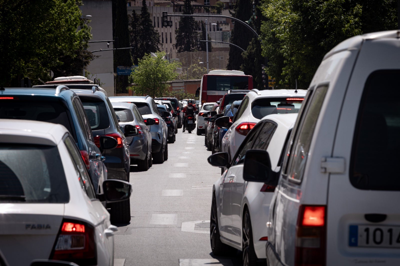 Las imágenes de un apagón histórico en Granada