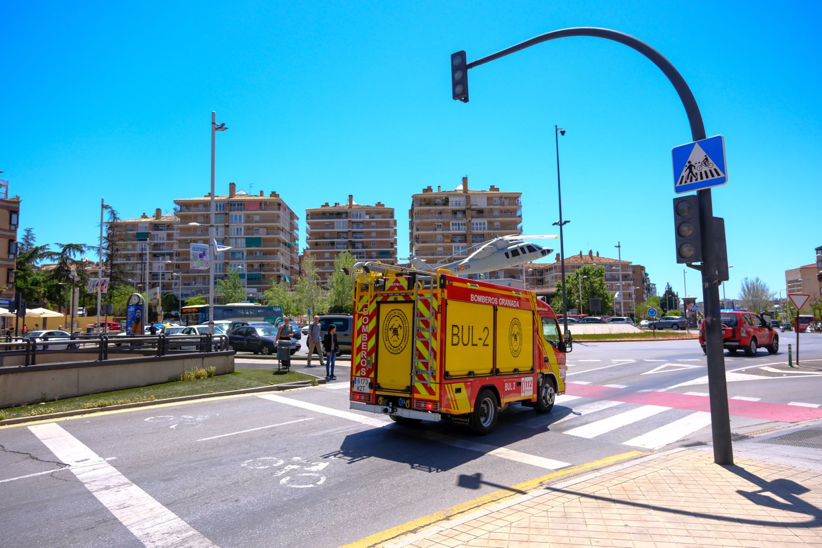 Las imágenes de un apagón histórico en Granada
