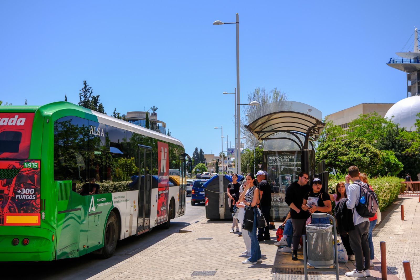 Las imágenes de un apagón histórico en Granada