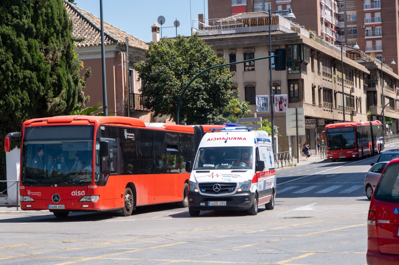 Las imágenes de un apagón histórico en Granada