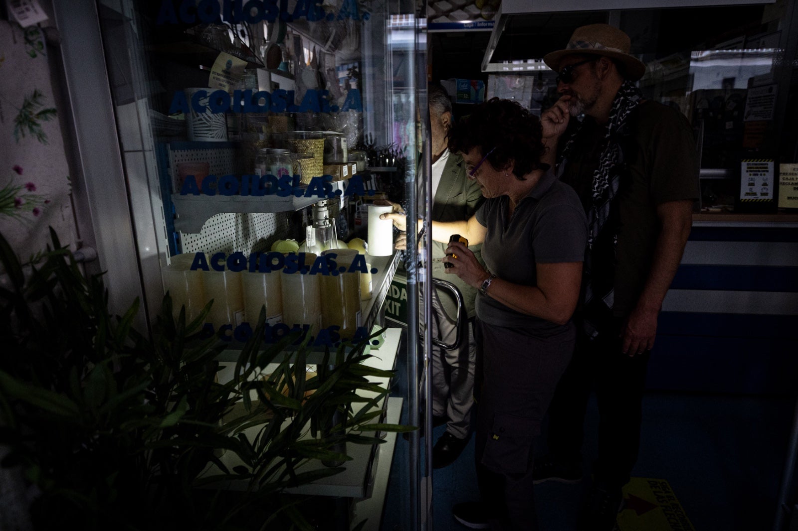 Las imágenes de un apagón histórico en Granada