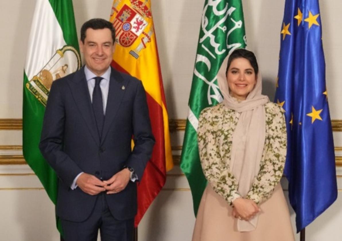Moreno recibe a la embajadora de arabia saudí, su alteza real la princesa haifa bint abdulaziz al mogrin | ideal