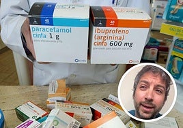 El aviso de un fermacéutico por tomar paracetamol e ibuprofeno cada 4 horas.