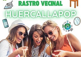 'Huercallapop', un rastro vecinal para dar una segunda vida a objetos en buen estado