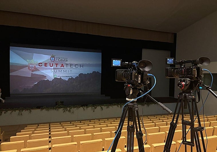Escenario de Ceuta Tech Summit en la segunda jornada.
