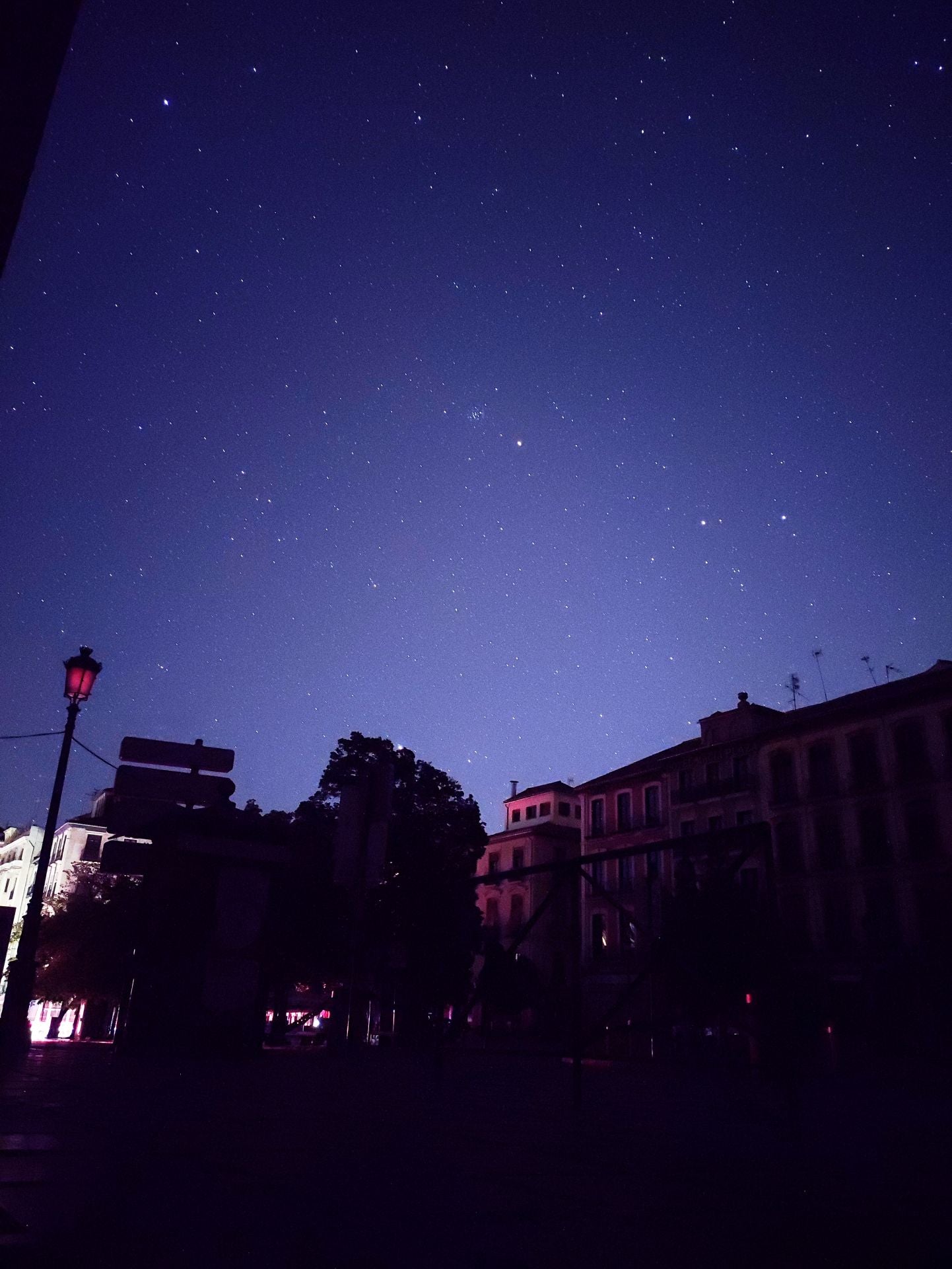 La noche estrellada de Granada