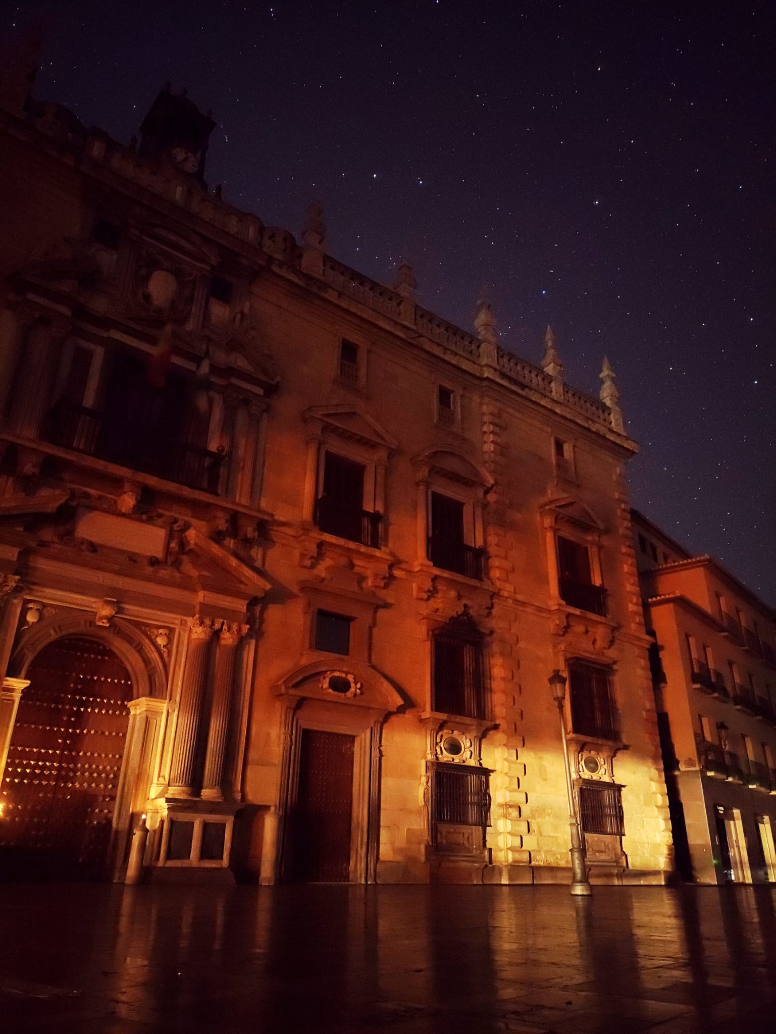 La noche estrellada de Granada