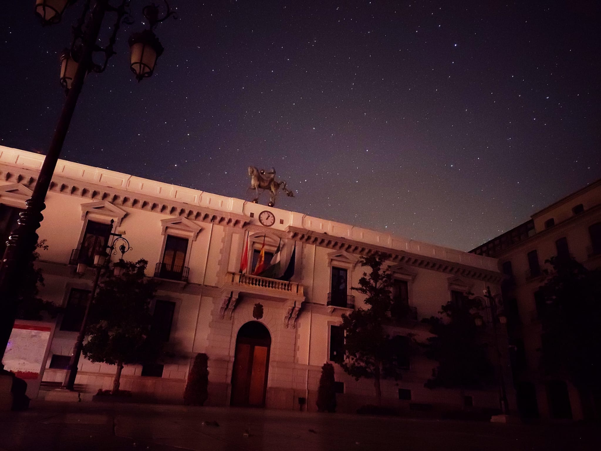 La noche estrellada de Granada