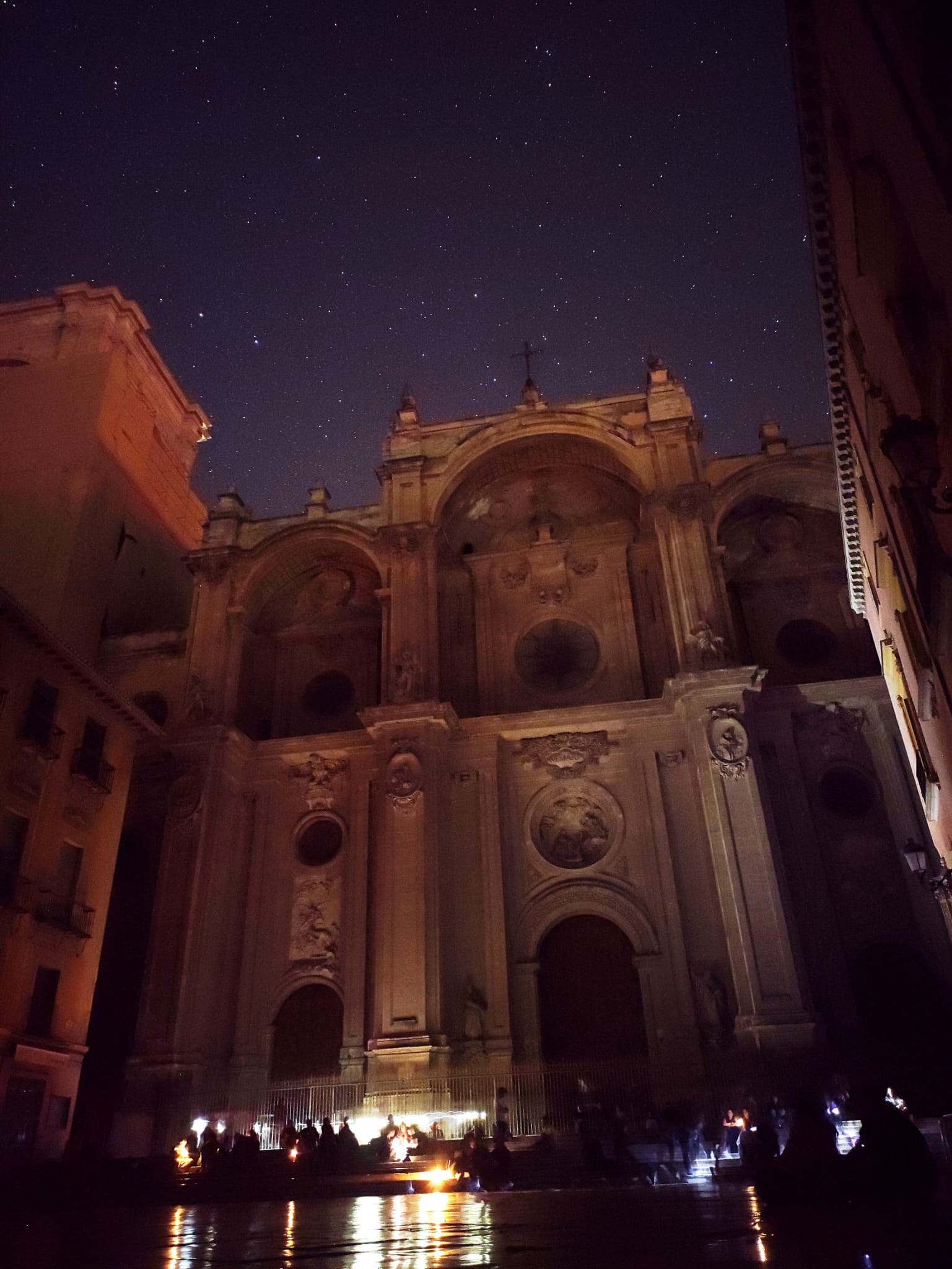 La noche estrellada de Granada