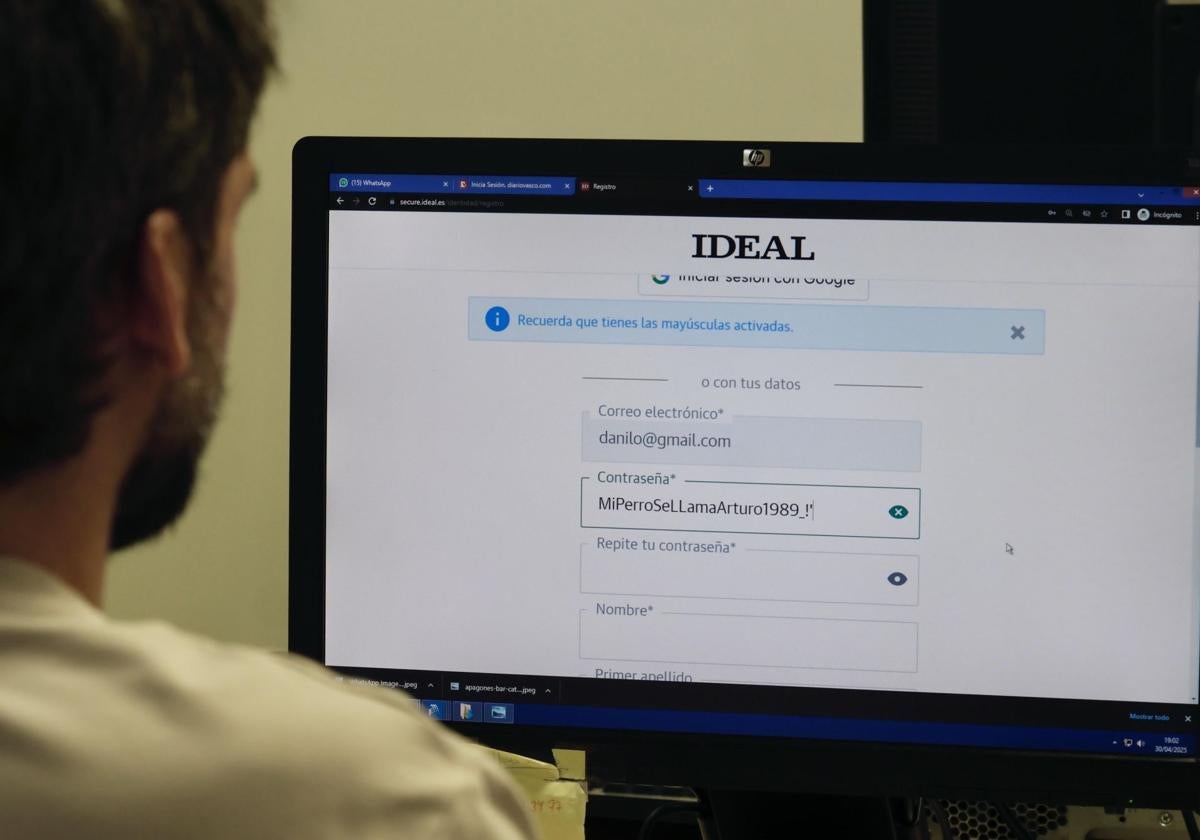 123456 y 'password' no son una opción | ideal