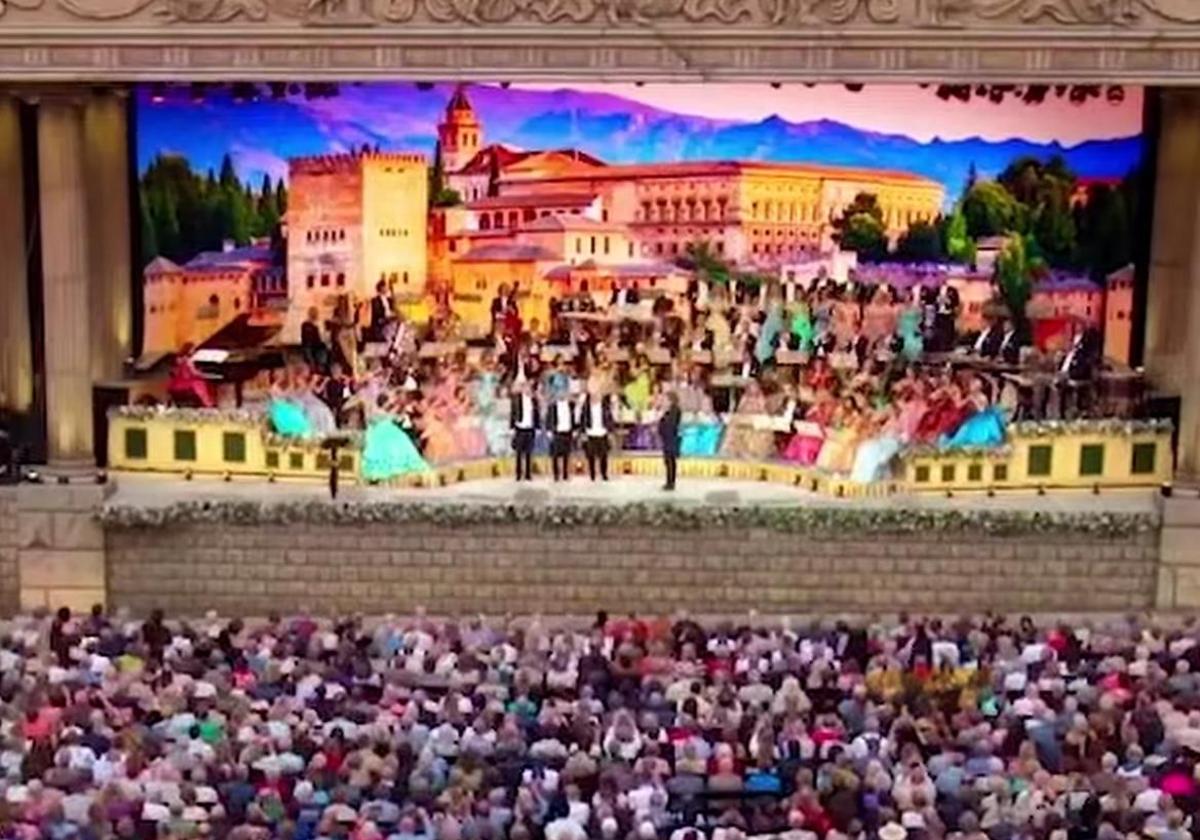 El gran director andré rieu incorpora en su orquesta el conocido tema 'granada' | ideal