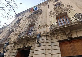 Fachada del Ayuntamiento de Jaén.