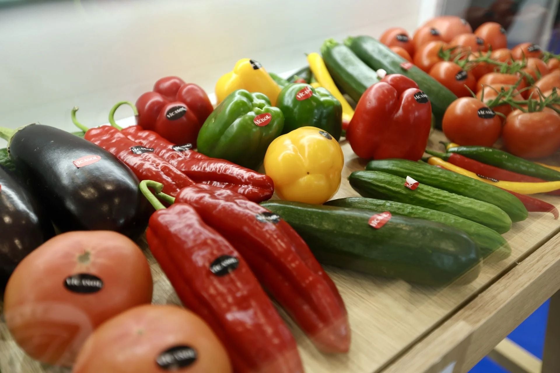 Productos hortofrutícolas andaluces.