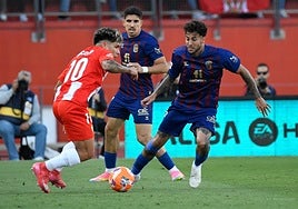 Melamed regateando a Camarasa