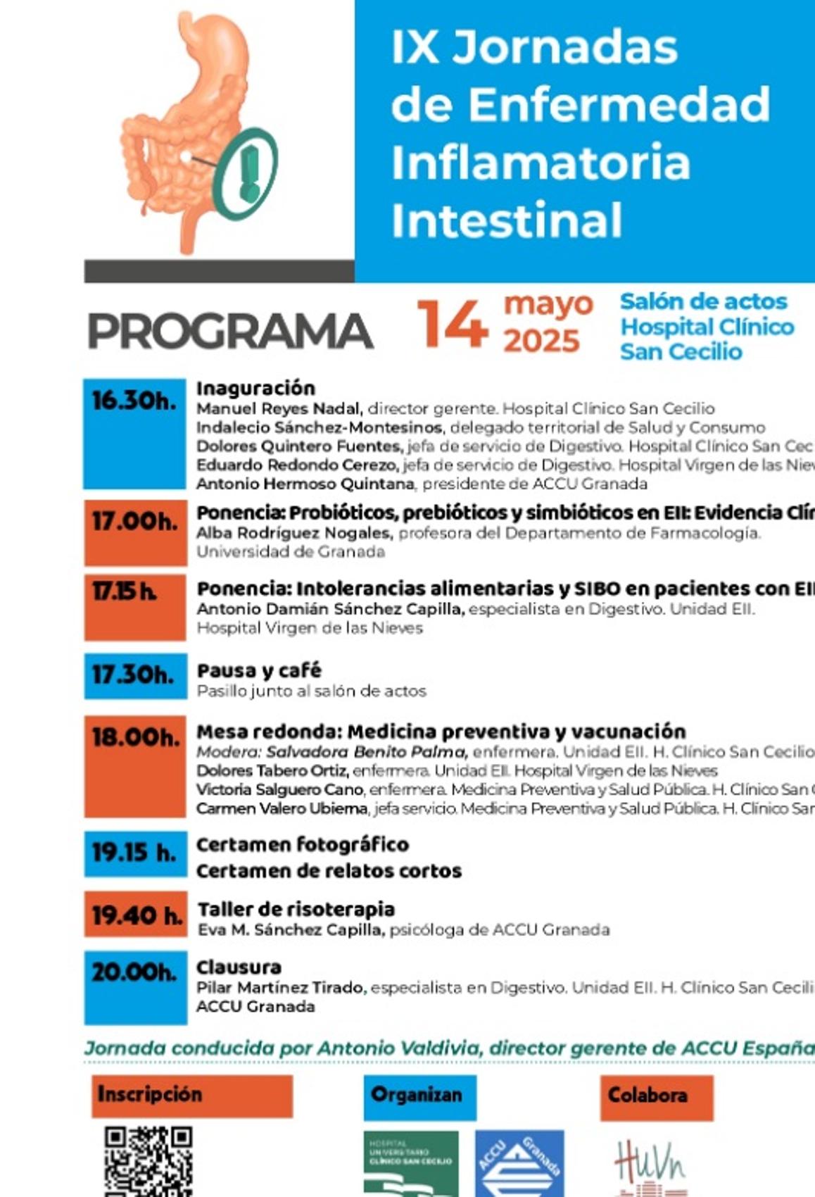 El hospital clínico san cecilio acoge las ix jornadas de enfermedad inflamatoria intestinal | ideal