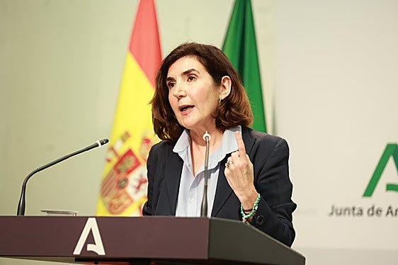La consejera de Empleo, Empresas y Trabajo autónomo, Rocío Blanco.